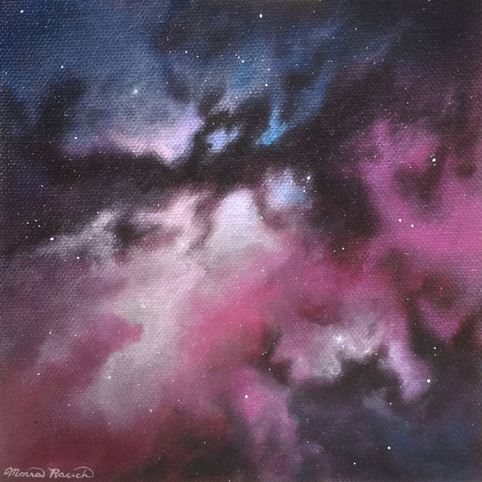 Painting of a nebula