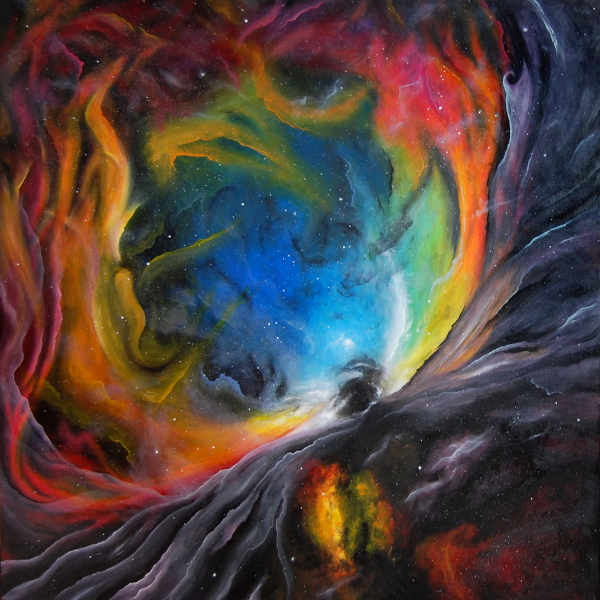 Painting of the Orion Nebula
