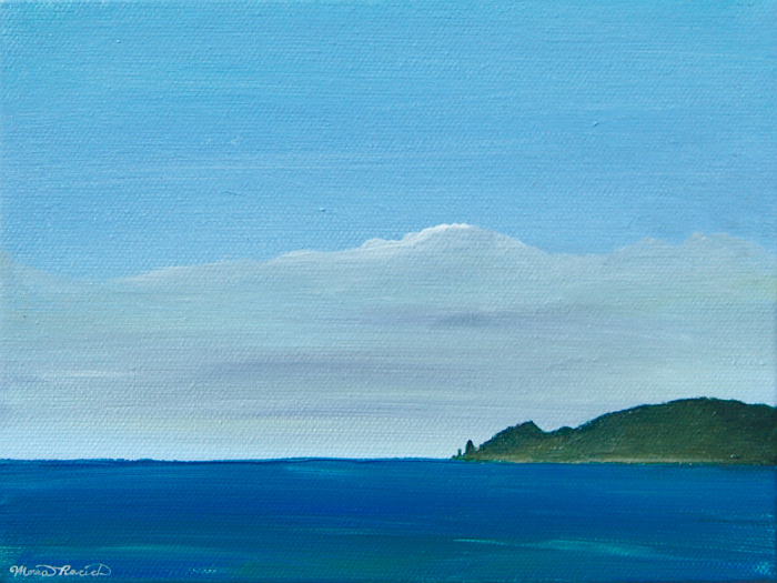 Painting of Pyramid Point