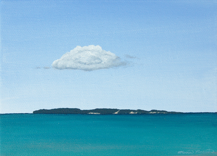 Painting of the Manitou Islands