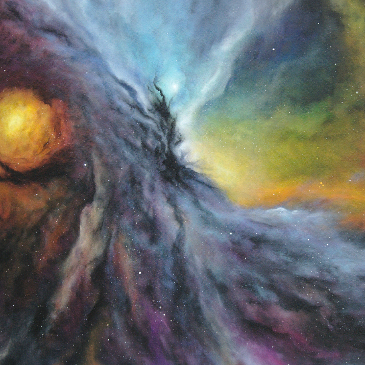 Painting of the Orion Nebula