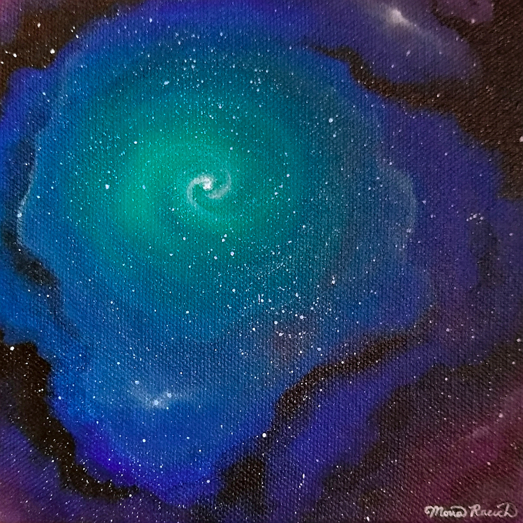 Painting of space