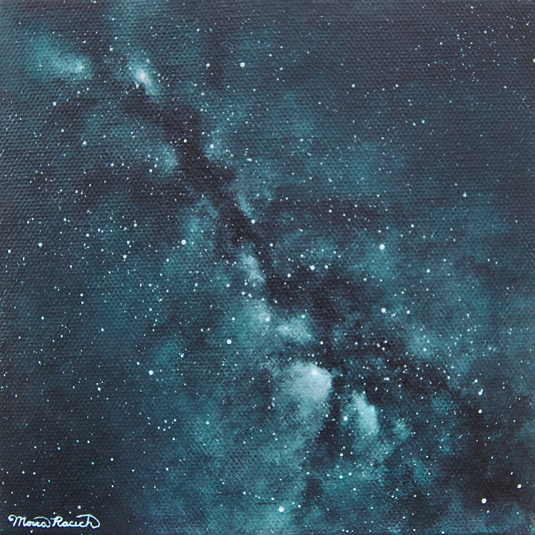 Painting of the Milky Way Galaxy